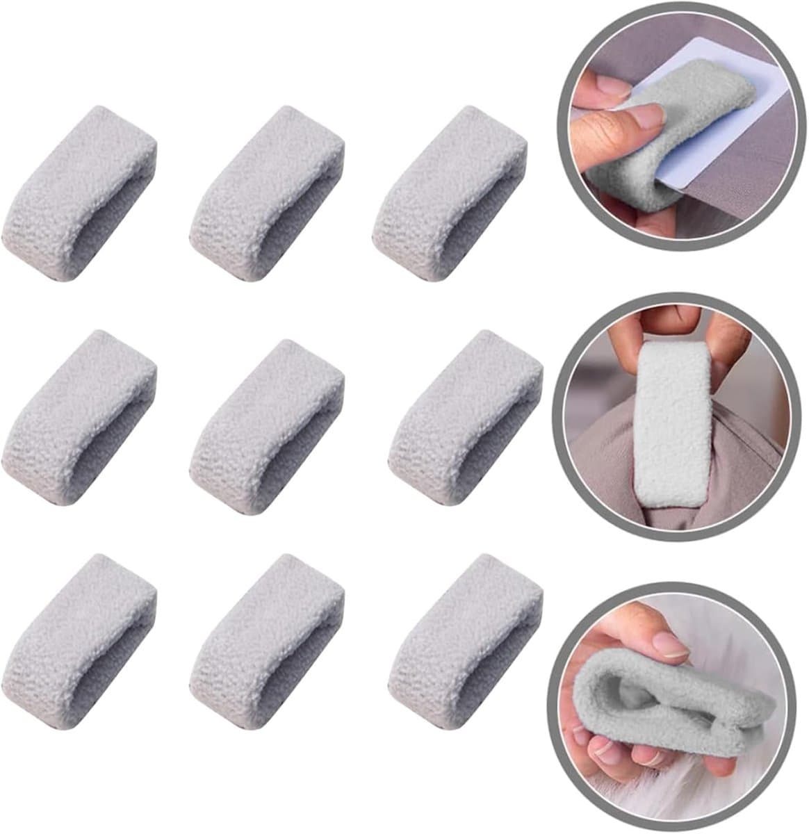9 stuks Dekbedpinnen - Bed Sheet Holders - Quilt Clips - Dekbedovertrek Clips - Attachment Comforter - Quilt Fixing Clips - Om rommelige lakens te organiseren — afbeelding 1