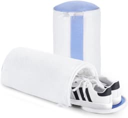 EXCITAT 2-pack - Schoenpoetszak - Wasmachine - Allround Reiniging - Waszak - Schoenen met verborgen rits - Sneakerreinigingsnet - Wasmachine- en drogerbestendig — thumbnail 1
