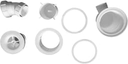 Aica Sifon (116x91 mm) met afvoerslang (300-1000 mm) 90 mm diameter afvoeropening efficiënte afwatering waterdicht en lekvrij milieuvriendelijk polypropyleen — thumbnail 5