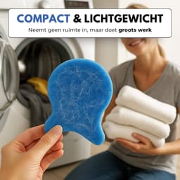 Boncy® Drogerballen 4 stuks Blauw - Droger Ballen Haarverwijderaar voor Wasdrogers & Wasmachine - Haarvanger Wasbollen - Anti Haar Droogballen - Wasdrogerballen - Wasballen Pluizenverwijderaar Huisdieren Wasmachine Pluis Wasbol — thumbnail 5