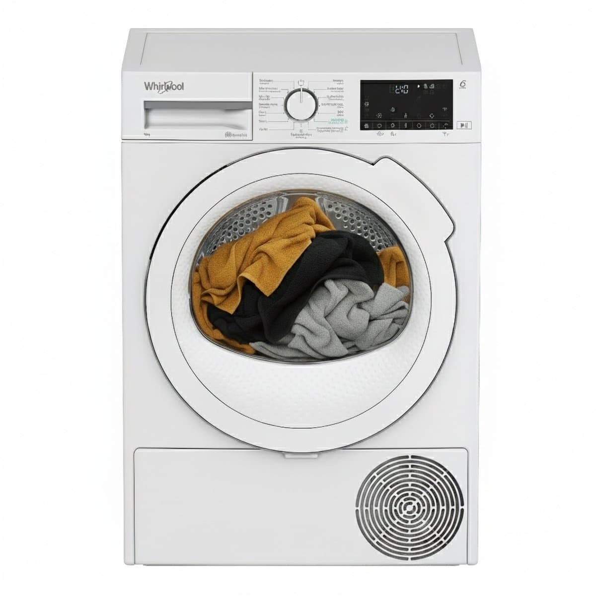 Whirlpool C WD 94M WWS BE - Wasdroger - AdaptiveDry - 9kg warmtepompdroger — afbeelding 1