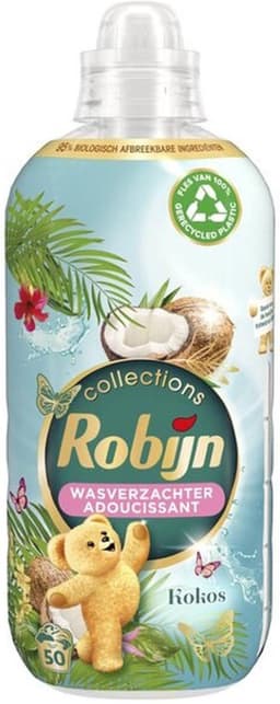 Robijn Wasverzachter - Vloeibare Wasverzachter Collections - Kokos Sensation - 6 x 50 wasbeurten - Voordeelverpakking — thumbnail 5