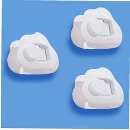 6 stuks Dekbedpinnen - Bed Sheet Holders - Quilt Clips - Dekbedovertrek Clips - Attachment Comforter - Quilt Fixing Clips - Om rommelige lakens te organiseren - Wit — thumbnail 4