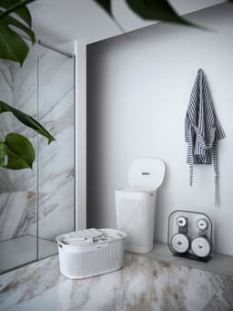 Curver Filo Wasbox - 55L - 44x35x61 cm - Wit — thumbnail 5
