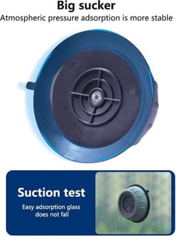Trillingdempers Wasmachine 4 stuks - Trillingdempers - Wasmachine accessoires - Wasmachine voetjes - Anti trillings - Schokdempers wasmachine - Antislip rubber - Non slip - Anti-vibratiemat - Extra dik - Wasmachine - Droger - Koelkast — thumbnail 3