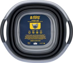 Abbey Camp Opvouwbare Wasmand - Teil - Grijs - 50 Liter - 56.7 x 60 x 44.4 cm — thumbnail 5