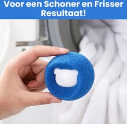 Boncy® Drogerballen 5 stuks - Droger Ballen Haarverwijderaar voor Wasdrogers & Wasmachine - Haarvanger Wasbollen - Anti Haar Droogballen - Wasdrogerballen - Wasballen Pluizenverwijderaar Huisdieren Wasmachine Pluis Wasbol — thumbnail 3