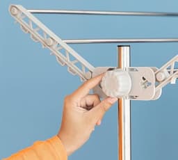 LifeStages - Elektrisch Droogrek - Elektrische Wasdroger - Met Natuurlijke Luchtstroom - 12 Balken - Opvouwbaar En Verstelbaar — thumbnail 4