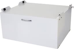 Wasmachineonderkast MCW-E50, sokkelonderstel verhoogd onderstel, lade 33x61x62cm wit — thumbnail 1