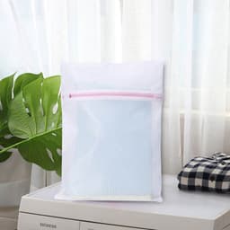MCH Quality waszakken - Laundry bag - Set van 4 waszakken met rits - Transparant - Wasnet - Waszakjes - Vakantie als kledingsorteerder - Groot formaat - wasmachinezakjes - Laken/schoenen/bh/ondergoed/kleding — thumbnail 4