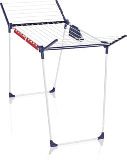 Opvouwbaar Droogrek voor Kleding met Draaibare Armen - Ruimtebesparend en Stabiel met 27 Hangers Capaciteit - Ideaal voor Indoor Gebruik — thumbnail 1