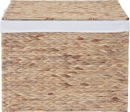 Wasmand MCW-C27, wasverzamelaar wassorteerkist, 2 vakken waterhyacint 50x60x43cm 129l — thumbnail 5