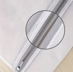 Set van 2 waszakjes met rits 40x30cm - Waszakjes met rits - Waszakje - Waszak - Waszakken - Wasnet - Wasmachine zakjes - Wasmachine - Bh waszakjes - Delicaat wasgoed - Kledingzakjes - Laundry bag set - Wasgoed — thumbnail 3