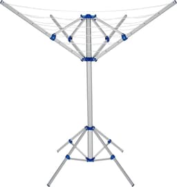 Monzana Aluminium Droogmolen - 4 Armen 168x82x78cm - Zilver — thumbnail 1