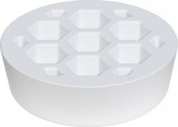 Wessper ShockABS - Trillingsdempers Wasmachine Droger - 4 stuks - Wit - ø46mm - MADE IN EU — thumbnail 5