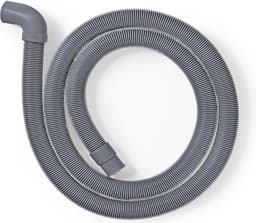 Nedis Afvoerslang - 22 mm - 19 mm - 0.5 Bar - 1.50 m - Toepassing: Schotel / Wasmachine - Grijs — thumbnail 3