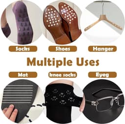 Transparante sokstoplijm, 100 g sokstop antislip vloeistof waterdicht biedt antislipbescherming voor alle soorten oppervlakken, geschikt voor hangers, tapijten en badkamermatten — thumbnail 5