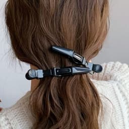 10 Stks Krokodil Clips - Professionele Sectie Clips Styling Klem Met Antislip Grip en Brede Tanden Voor Haar — thumbnail 2
