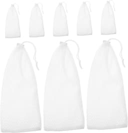 Voederzakken Vogels - Hangende Netzakken - Vogels Voeren - Herbruikbaar Polyester - 8 Stuks - Groen — thumbnail 1