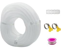 Airco Afvoerslang Verlengset - Condensafvoer Slang - Water Afvoeren - Lekvrije Prestaties - 200 cm - Grijs