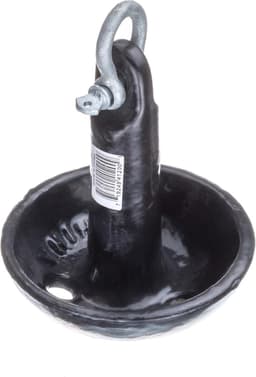 Paddenstoel anker - Boot anker - Watersport stabiliteit - Vinyl gecoat gietijzer - 36 kg - Grijs — thumbnail 1