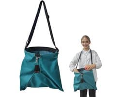 Plukschort Tuinzak - Verstelbare Tuinbroek - Fruit Verzamelen - Waterbestendig Oxford Materiaal - 40x38x28cm - Groen