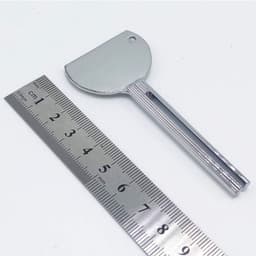 Buis Squeezer - 3 Stuks - Metalen Tandpasta Dispenser - Duurzaam Ontwerp - Geschikt voor Crèmes - Vermindert Afval - 84x37mm - Tandpasta Knijper — thumbnail 4