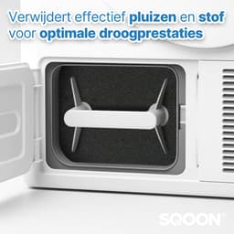 SQOON® Polyurethaan Pluizenfilter voor Miele T1 Wasdrogers – Vervangt 9164761 – 2 Stuks 220cmx133cmx30mm (schuine hoek) - NL Brievenbus zending - Niet thuis wel ontvangen — thumbnail 2