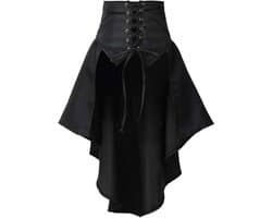 Steampunk Dames Rokken Taille Riem Voor Vrouwen Ruches Pirate Corset Kostuums
