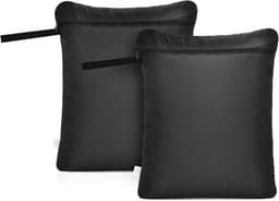 SnelShoppen - 2Pcs Waszak - Waterdichte Reiszak voor Nat en Droog - Organizer met Rits voor Gym, Zwemmen, Workout, Yoga, Strand, Zwembad (50x60cm) — thumbnail 1
