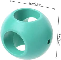 SnelShoppen - 4 Stuks Magnetische Wasballen Tegen Kalk - Herbruikbare Anti-Schaal Ballen voor Wasmachine en Vaatwasser - Milieuvriendelijk en Kostenbe — thumbnail 4
