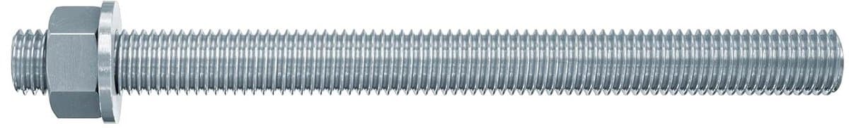 Ankerstang M10 - Bevestigingsstaaf Pena - Verankeren in Beton - Variabele Verankeringsdiepte - M10x110 - Grijs — afbeelding 1