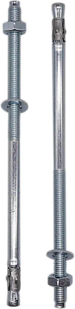 Wedge Anchors - Metaalpennen Ankerbout - Bevestigen in Beton - Gegalvaniseerd Staal - M8 x 65 mm - Zilverkleurig — thumbnail 4