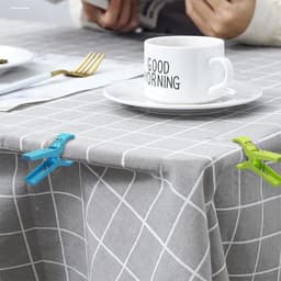 Wasknijpers Set - Handdoek Klemmen - Kleding Drogen - Duurzaam PP Kunststof - 20 Stuks - Vier Kleuren — thumbnail 3