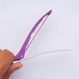 Professionele Haarklemmen voor Kappers - 12 Stuks Witte Clips voor Knippen en Styling — thumbnail 3
