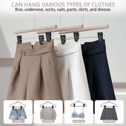 Wasknijpers Baby - Kledingklemmen Plastic - Kleding Drogen - Sterke Hechting - 40 Stuks - Zwart — thumbnail 5