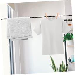 Verstelbare Waslijn - Draagbare Kledinglijn - Binnen Buiten Gebruik - Zuignappen Haken - 2 Stuks 12 Meter - Diverse Kleuren — thumbnail 2