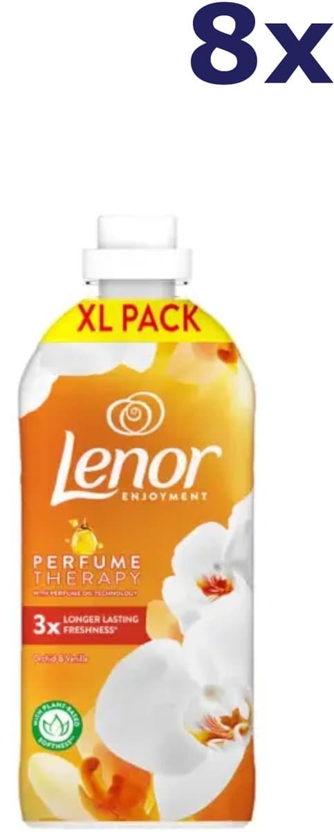 Lenor Wasverzachter Amber & Orchidee - 8 x 48 Wasbeurten - 1200ml — afbeelding 1