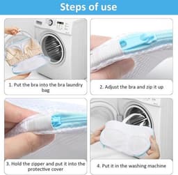 Thijox - 2 Stuks Wasnet voor Beha's en Ondergoed - Waszakje voor Sokken en Gevoelige Kleding - Beschermt en Verlengd Levensduur van Uw Kleding - Perfe — thumbnail 5