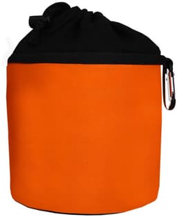 Opbergtas voor wasknijpers, met karabijnhaak om op te hangen, katoen, oranje — thumbnail 1