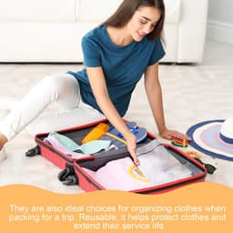 Dailygoods - 4 stuks netwaszakken voor delicate was – ademend fijn gaas – beschermt lingerie, bh’s, sokken en babykleding – met ritssluiting – wasmachine- en drogerbestendig — thumbnail 3
