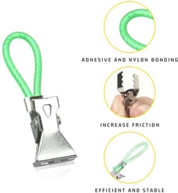 Dailygoods - 15 Stuks Kleurrijke Metalen Clips voor Theedoeken en Handdoeken - Multifunctionele Handdoekclips — thumbnail 4