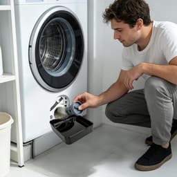 Lekbak wasmachine - Wasmachine lekbak - Wasmachine opvangbak - wasmachineopvangbak - lekbak wasmachine universeel - wasmachine opvang bakje - Universele Lekbak Wasmachine - wasmachiene opvangbak - lekbak wasmachine zwart — thumbnail 3