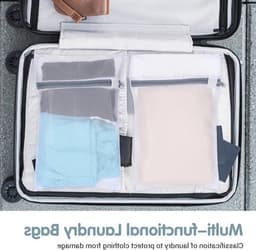 Set van 4 Wasnetten voor de Wasmachine, Inclusief 2 Maten, Ideaal voor Kleding, Ondergoed, Sokken en Delicate Stoffen (30 x 40 cm, 20 x 30 cm) — thumbnail 5