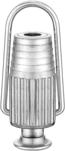 Kledinglijn spanner - aluminium - met veren en kogellagers - eenvoudige aanpassing - SnelShoppen — thumbnail 1