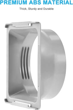 Airconditioning-adapter voor raamslang en uitlaatpijpkoppeling, aansluiting voor draagbare airconditioning en ventilatiekanalen — thumbnail 4