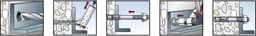 Beton Anker - Gegalvaniseerd Staal - Stevige Bevestiging - Grote Ring - 12/80/176 mm - Meerkleurig — thumbnail 2