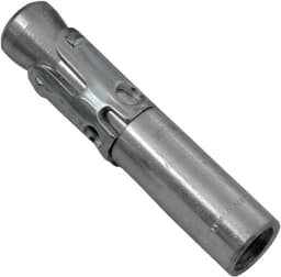 Zwaar lastanker - Metaalanker boutanker - Bevestigen zware lasten - Roestvrij staal A4 - M12 x 75mm - Zilverkleurig — thumbnail 1