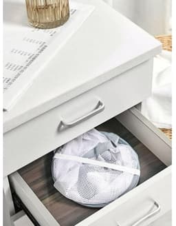 3-laags opvouwbaar wasrek van gaas-droogrek voor truien-wasgoeddroogrek-plat opvouwbare drooghanger-Draagbaar Wasrek Binnen en Buiten-voor kleding, kruiden, bloemen, groenten- wasrek van gaas — thumbnail 4
