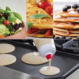 Poffertjesmaker - Transparant - N/A - Handige Deegdispenser - Voor Poffertjes en Pancakes — thumbnail 4